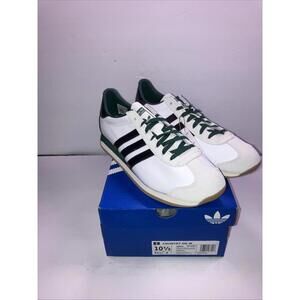 Adidas Country OG Cloud White Green Black JQ0541 Women's Size 10.5 NEW